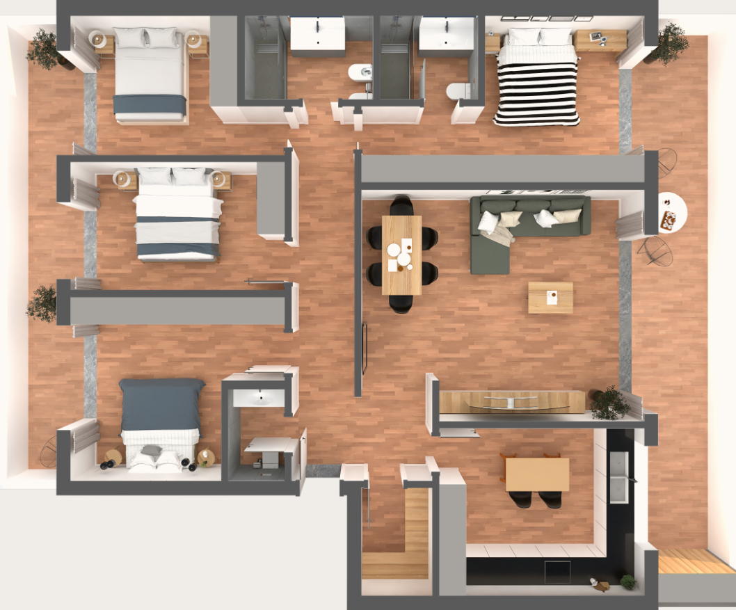 Apartamento T4